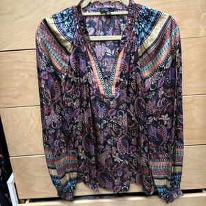 Beautiful loose flowy blouse